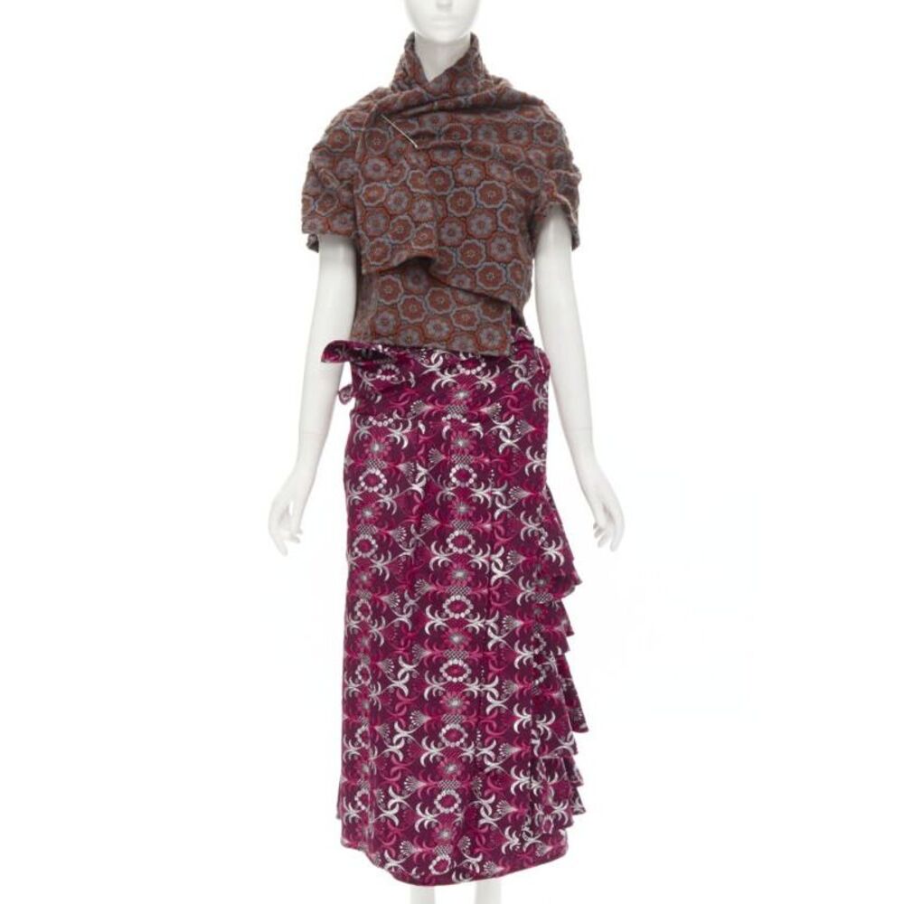 Comme Des Garcons 1999 Ruffle Skirt Set